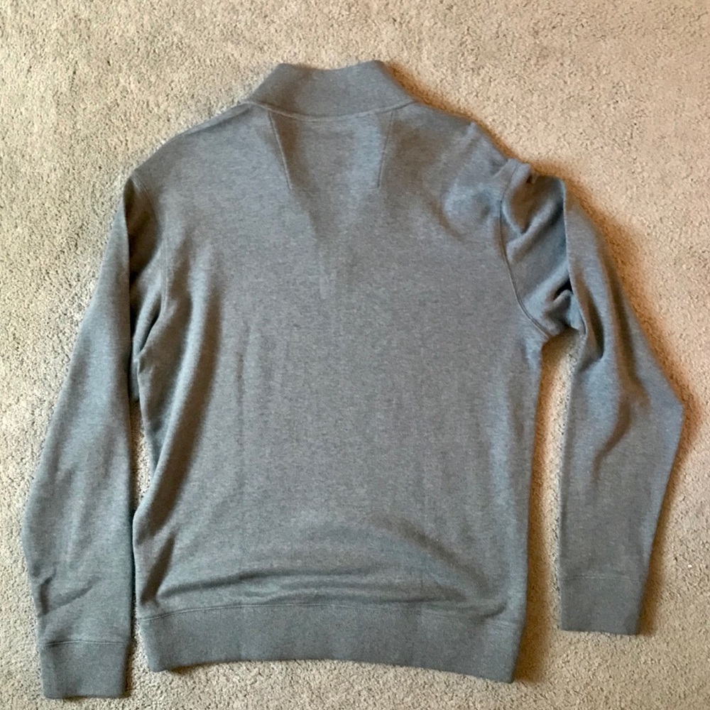 NWT Southern Tide Quarter Zip Pullover Medium Gray - Picture 3 of 4